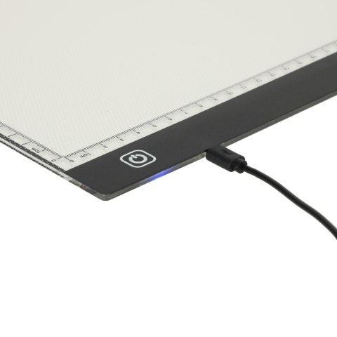 Deska kreślarska tablica tablet graficzny kalka do rysowania podświetlana LED A3 Kik Sp. z o. o. Sp. k.