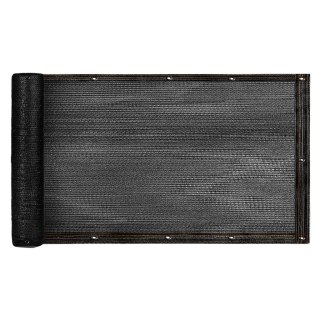 Osłona balkonowa LUARO mata maskująca siatka cieniująca na balkon taras 150g/m2 105x700cm UV + Trytytki Kik Sp. z o. o. Sp. k.