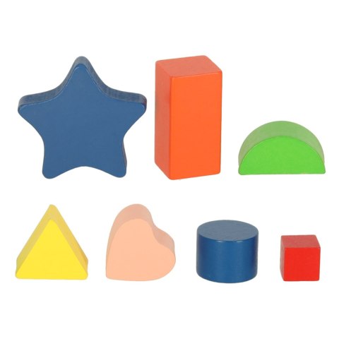 Wieża edukacyjna drewniana sorter kształty nauka liczenia 71cm XXL Kik Sp. z o. o. Sp. k. Wieża edukacyjna drewniana sorter kształty nauka liczenia 71cm XXL Kik Sp. z o. o. Sp. k.