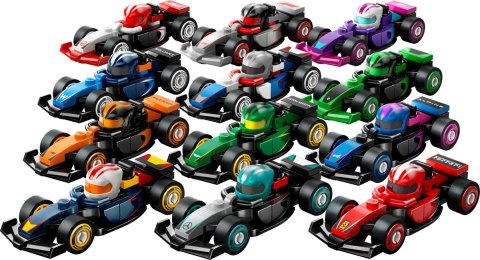 71049 - LEGO Minifigures - Kolekcjonerskie bolidy F1 - 36 szt.