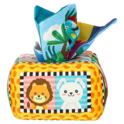 Sorter pudełko z chusteczkami sensoryczne montessori pluszowe cyfry litery Kik Sp. z o. o. Sp. k. Sorter pudełko z chusteczkami sensoryczne montessori pluszowe cyfry litery Kik Sp. z o. o. Sp. k.
