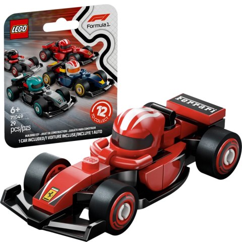 71049 - LEGO Minifigures - Bolid Formuła F1 Ferrari 71049 - LEGO Minifigures - Bolid Formuła F1 Ferrari