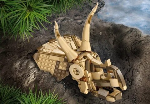 76969 - LEGO Jurassic World - Szkielety dinozaurów: czaszka triceratopsa