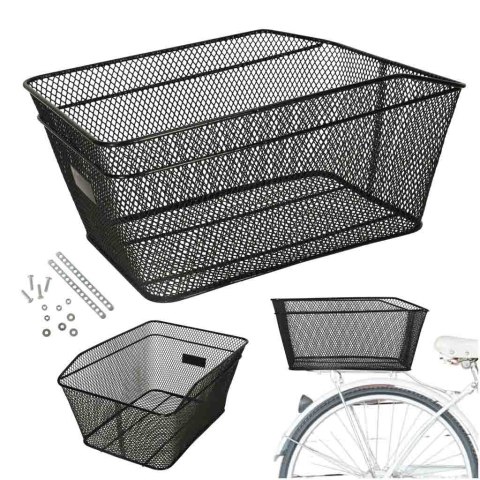Koszyk rowerowy RALLEX na bagażnik kosz tylny metalowy 25kg Kik Sp. z o. o. Sp. k. Koszyk rowerowy RALLEX na bagażnik kosz tylny metalowy 25kg Kik Sp. z o. o. Sp. k.