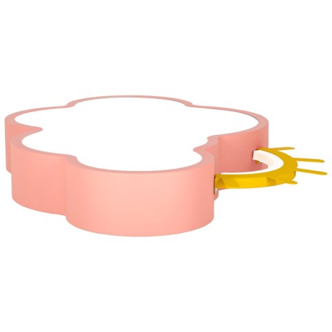 Lampa LED sufitowa plafon do pokoju dziecięcego ściemniana LUMELA + pilot chmurka różowa Kik Sp. z o. o. Sp. k. Lampa LED sufitowa plafon do pokoju dziecięcego ściemniana LUMELA + pilot chmurka różowa Kik Sp. z o. o. Sp. k.