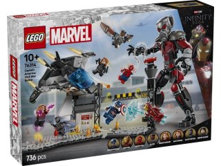 76314 - LEGO Super Heroes - Kapitan Ameryka: Wojna bohaterów — bitwa