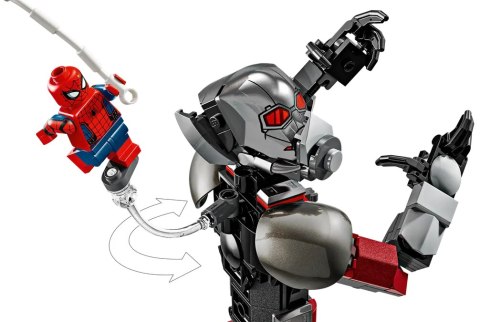 76314 - LEGO Super Heroes - Kapitan Ameryka: Wojna bohaterów — bitwa