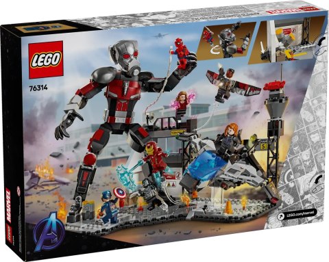 76314 - LEGO Super Heroes - Kapitan Ameryka: Wojna bohaterów — bitwa