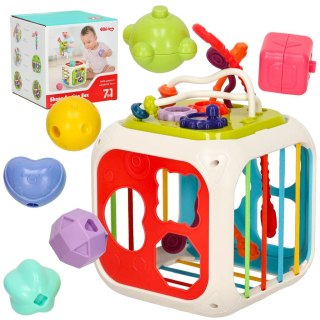 Kostka edukacyjna sorter cymbałki 7w1 Bibi-inn Kik Sp. z o. o. Sp. k.