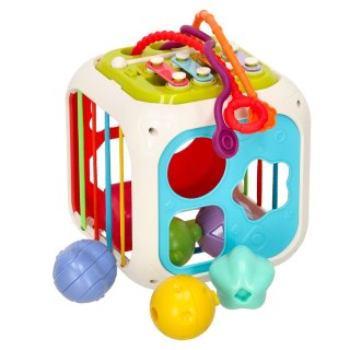 Kostka edukacyjna sorter cymbałki 7w1 Bibi-inn Kik Sp. z o. o. Sp. k.