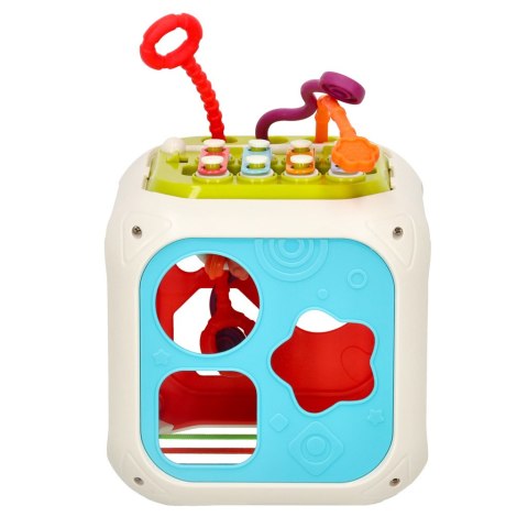 Kostka edukacyjna sorter cymbałki 7w1 Bibi-inn Kik Sp. z o. o. Sp. k. Kostka edukacyjna sorter cymbałki 7w1 Bibi-inn Kik Sp. z o. o. Sp. k.