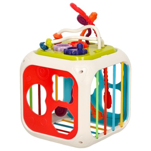 Kostka edukacyjna sorter cymbałki 7w1 Bibi-inn Kik Sp. z o. o. Sp. k. Kostka edukacyjna sorter cymbałki 7w1 Bibi-inn Kik Sp. z o. o. Sp. k.