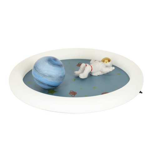 Lampa LED sufitowa plafon do pokoju dziecięcego ściemniana LUMELA + pilot astronauta Kik Sp. z o. o. Sp. k. Lampa LED sufitowa plafon do pokoju dziecięcego ściemniana LUMELA + pilot astronauta Kik Sp. z o. o. Sp. k.