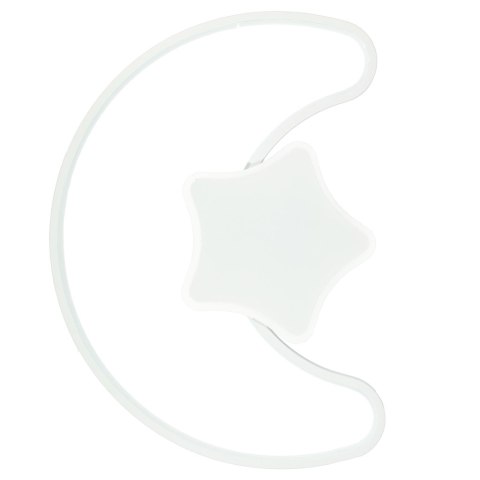Lampa LED sufitowa plafon do pokoju dziecięcego ściemniana LUMELA + pilot księżyc biała Kik Sp. z o. o. Sp. k. Lampa LED sufitowa plafon do pokoju dziecięcego ściemniana LUMELA + pilot księżyc biała Kik Sp. z o. o. Sp. k.