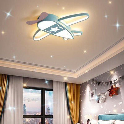 Lampa LED sufitowa plafon do pokoju dziecięcego ściemniana LUMELA + pilot samolot Kik Sp. z o. o. Sp. k. Lampa LED sufitowa plafon do pokoju dziecięcego ściemniana LUMELA + pilot samolot Kik Sp. z o. o. Sp. k.