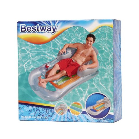 Materac dmuchany fotel BESTWAY 43097 szary Kik Sp. z o. o. Sp. k. Materac dmuchany fotel BESTWAY 43097 szary Kik Sp. z o. o. Sp. k.