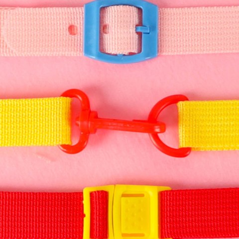 Tablica manipulacyjna sensoryczna montessori walizka plecak różowa Kik Sp. z o. o. Sp. k. Tablica manipulacyjna sensoryczna montessori walizka plecak różowa Kik Sp. z o. o. Sp. k.