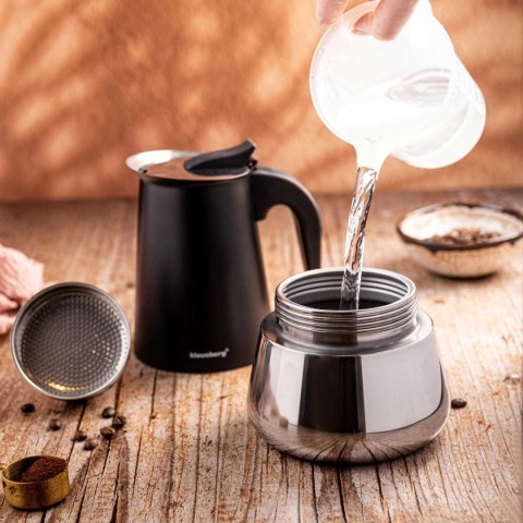 KAWIARKA ZAPARZACZ DO KAWY 600ml KLAUSBERG KB-7847 INDUKCJA