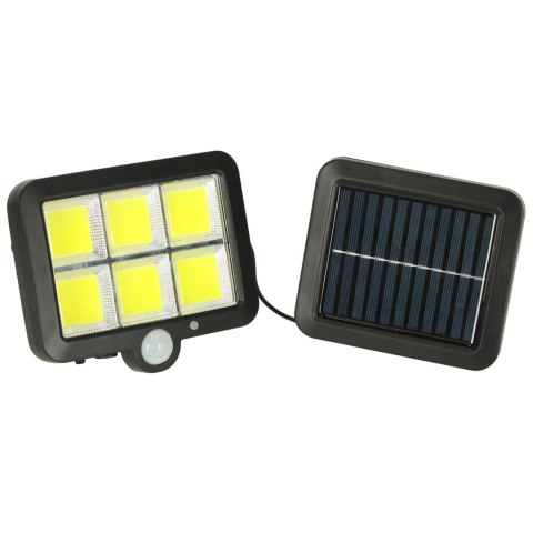 Lampa solarna czujnik ruchu i zmierzchu 120 LED Kik Sp. z o. o. Sp. k. Lampa solarna czujnik ruchu i zmierzchu 120 LED Kik Sp. z o. o. Sp. k.