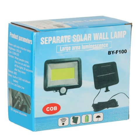 Lampa solarna czujnik ruchu i zmierzchu 120 LED Kik Sp. z o. o. Sp. k. Lampa solarna czujnik ruchu i zmierzchu 120 LED Kik Sp. z o. o. Sp. k.