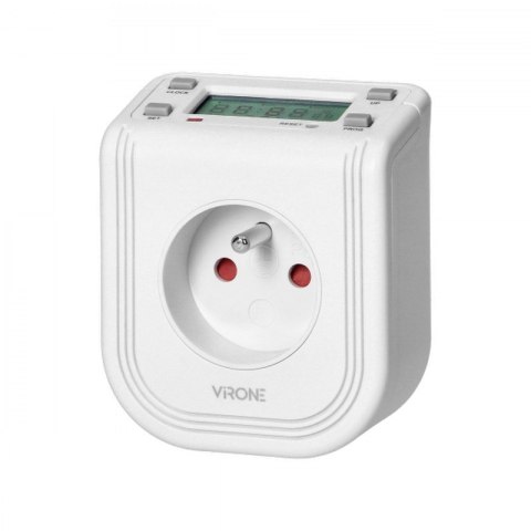 PROGRAMATOR CZASOWY ELEKTRONICZNY GÓRNY EKRAN VIRONE PROGRAMATOR CZASOWY ELEKTRONICZNY GÓRNY EKRAN VIRONE