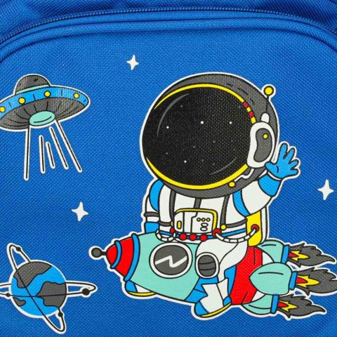 Plecak dla przedszkolaka szkolny dziecięcy astronauta 30x14x23cm Kik Sp. z o. o. Sp. k. Plecak dla przedszkolaka szkolny dziecięcy astronauta 30x14x23cm Kik Sp. z o. o. Sp. k.