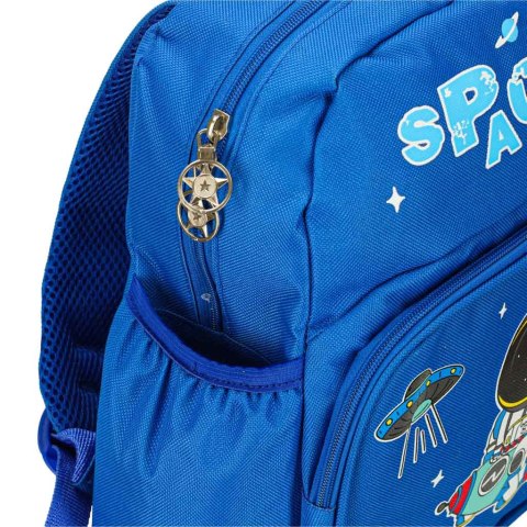 Plecak dla przedszkolaka szkolny dziecięcy astronauta 30x14x23cm Kik Sp. z o. o. Sp. k. Plecak dla przedszkolaka szkolny dziecięcy astronauta 30x14x23cm Kik Sp. z o. o. Sp. k.