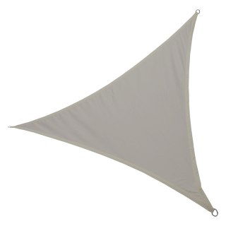 Żagiel przeciwsłoneczny LUARO ogrodowy tarasowy wodoodporny 3x3x3m trójkąt szary Kik Sp. z o. o. Sp. k.
