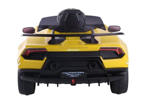 Auto na akumulator Lamborghini Huracan Żółte Auto na akumulator Lamborghini Huracan Żółte