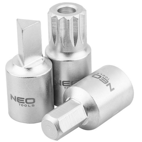KLUCZE DO SPUSTU OLEJU 3/8 ZESTAW 18 SZT. NEO KLUCZE DO SPUSTU OLEJU 3/8 ZESTAW 18 SZT. NEO