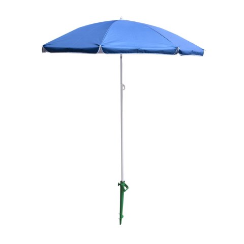 Parasol ogrodowy plażowy regulowany łamany składany UV 150cm niebieski Kik Sp. z o. o. Sp. k. Parasol ogrodowy plażowy regulowany łamany składany UV 150cm niebieski Kik Sp. z o. o. Sp. k.
