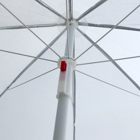 Parasol ogrodowy plażowy regulowany łamany składany UV 150cm szary Kik Sp. z o. o. Sp. k. Parasol ogrodowy plażowy regulowany łamany składany UV 150cm szary Kik Sp. z o. o. Sp. k.