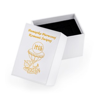ZEGAREK DZIECIĘCY PERFECT LP004-03 KOMUNIJNY - biały + BOX