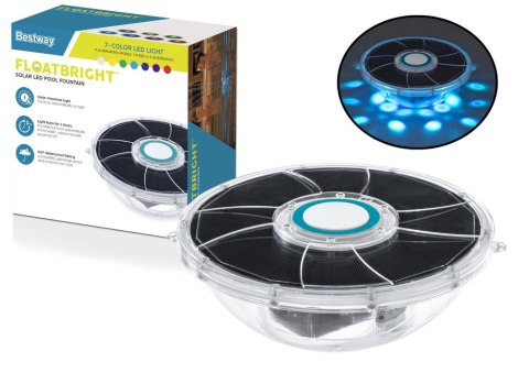 Fontanna Solarna Led Lampka Do Basenu Bestway 58849 Fontanna Solarna Led Lampka Do Basenu Bestway 58849