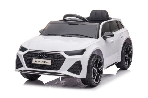 Pojazd na Akumulator Audi RS6 BRD-2118 Biały Pojazd na Akumulator Audi RS6 BRD-2118 Biały
