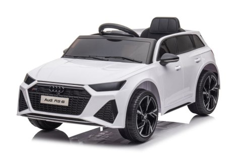 Pojazd na Akumulator Audi RS6 BRD-2118 Biały Pojazd na Akumulator Audi RS6 BRD-2118 Biały