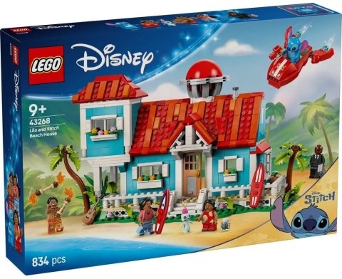 43268 - LEGO Disney - Domek na plaży Lilo i Stitcha 43268 - LEGO Disney - Domek na plaży Lilo i Stitcha