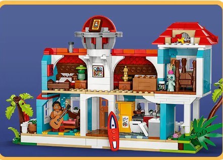 43268 - LEGO Disney - Domek na plaży Lilo i Stitcha 43268 - LEGO Disney - Domek na plaży Lilo i Stitcha