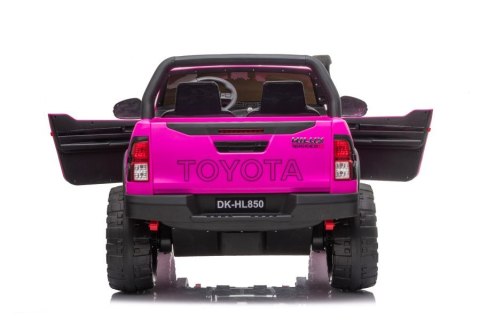 Auto Na Akumulator Toyota Hilux Różowy Auto Na Akumulator Toyota Hilux Różowy