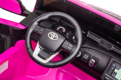 Auto Na Akumulator Toyota Hilux Różowy Auto Na Akumulator Toyota Hilux Różowy