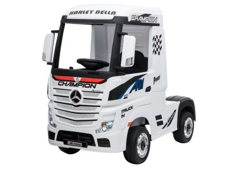 Auto na Akumulator Mercedes Actros Biały Auto na Akumulator Mercedes Actros Biały