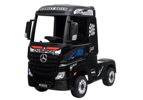 Auto na Akumulator Mercedes Actros Czarny Lakierowany MP4 Auto na Akumulator Mercedes Actros Czarny Lakierowany MP4