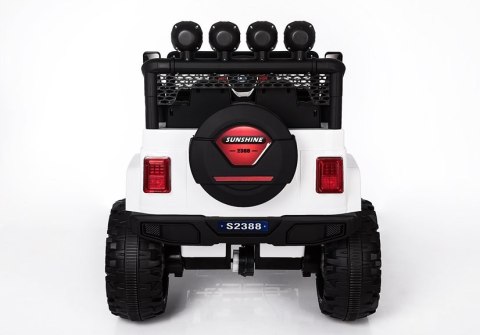 Auto na Akumulator S2388 Jeep Biały 4x45W Auto na Akumulator S2388 Jeep Biały 4x45W