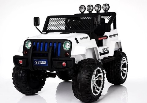 Auto na Akumulator S2388 Jeep Biały 4x45W Auto na Akumulator S2388 Jeep Biały 4x45W