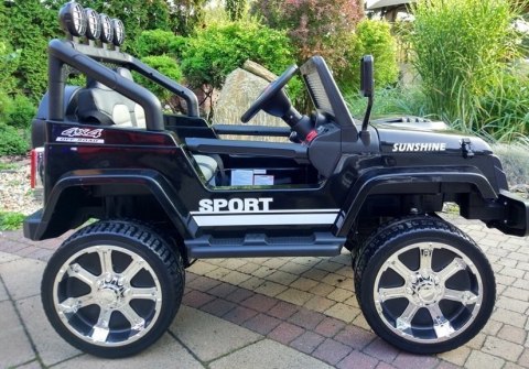 Auto na Akumulator S2388 Jeep Czarny 4x45W Auto na Akumulator S2388 Jeep Czarny 4x45W