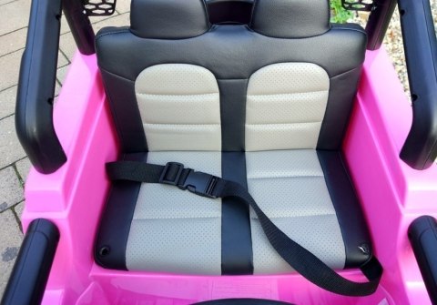 Auto na Akumulator S2388 Jeep Różowy 4x45W Auto na Akumulator S2388 Jeep Różowy 4x45W