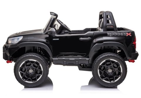 Auto na Akumulator Toyota Hilux Czarny Lakierowany Auto na Akumulator Toyota Hilux Czarny Lakierowany