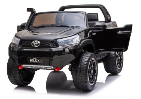 Auto na Akumulator Toyota Hilux Czarny Lakierowany Auto na Akumulator Toyota Hilux Czarny Lakierowany