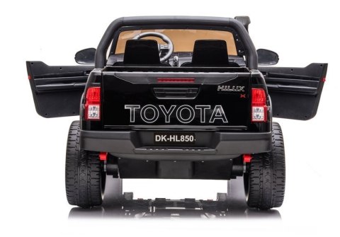 Auto na Akumulator Toyota Hilux Czarny Lakierowany Auto na Akumulator Toyota Hilux Czarny Lakierowany