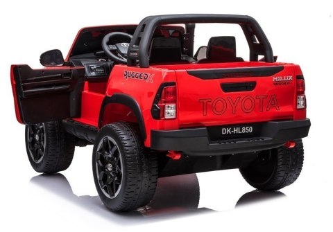Auto na Akumulator Toyota Hilux Czerwony Lakierowany Auto na Akumulator Toyota Hilux Czerwony Lakierowany